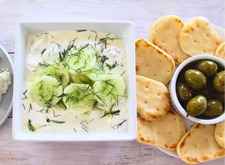 photo of Albanian cucumber soup by Mediterranean Latin Love Affair